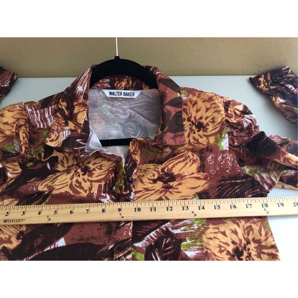 Fall Bloom” by Walter Baker – earthy florals & vintage charm SZ M - Picture 11 of 16